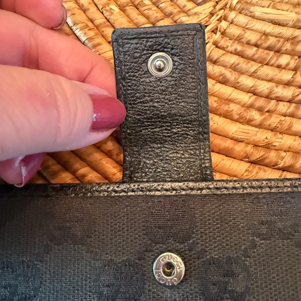 Gucci GG Black Women's Long Wallet - Picture 12 of 17